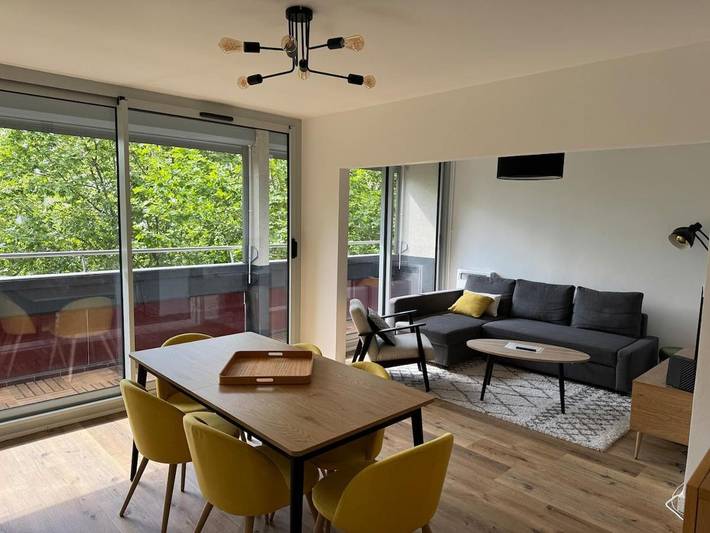 Appartement de vacances pour 3 personnes, avec vue et balcon