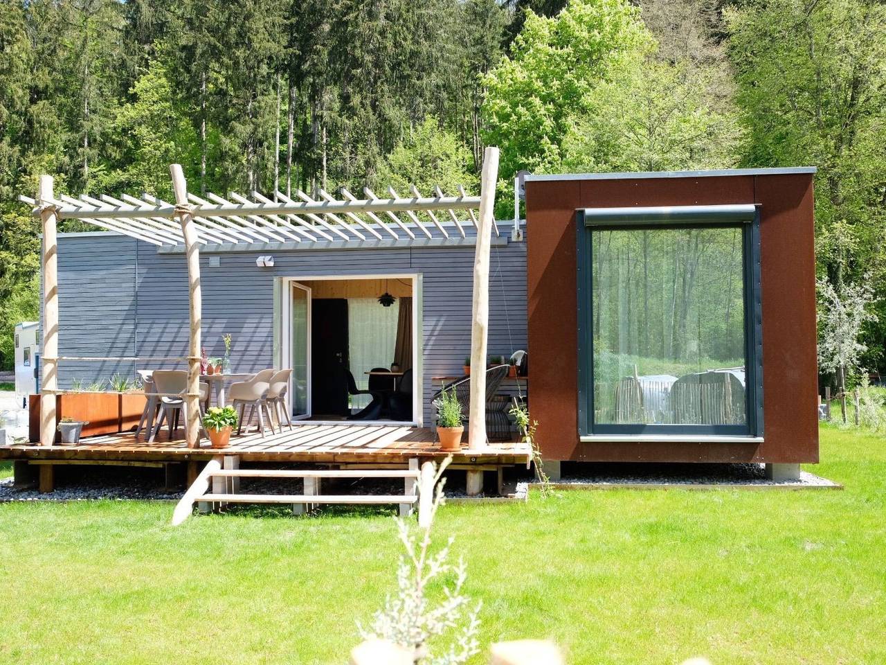 Tolles Ferienhaus in Bolanden mit Großer Terrasse in Bergatreute, Region Bodensee-Oberschwaben