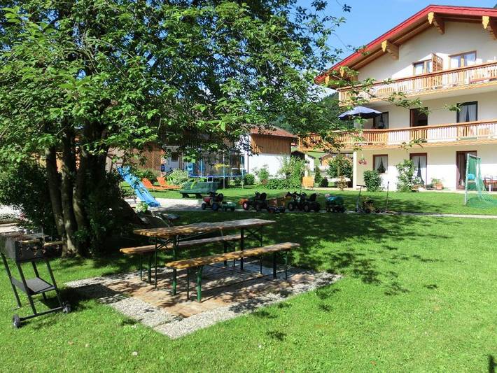Ferienwohnung für 3 Personen, mit Balkon und Terrasse sowie Garten in Ruhpolding - 3