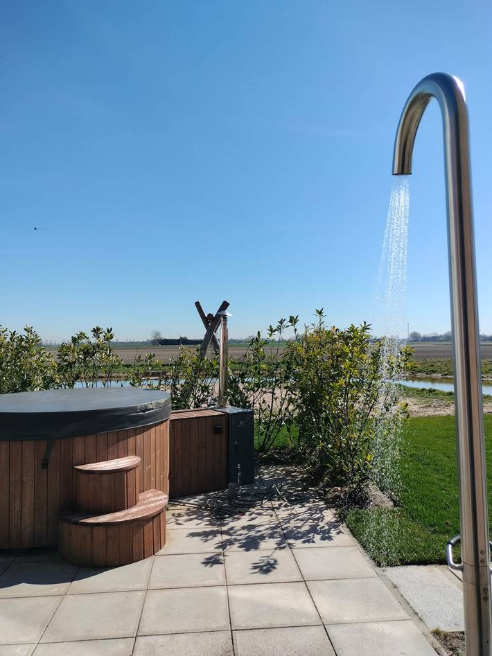 Resort Knuitershoek — Hofvilla with Hot Tub & Sauna | 6 pers. in Flandes zelandés