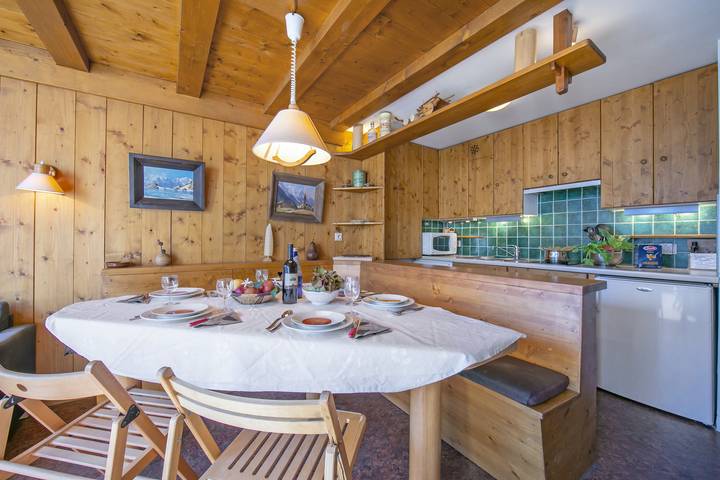 Gîte pour 4 personnes, avec balcon, adapté aux familles dans Argentière - 4