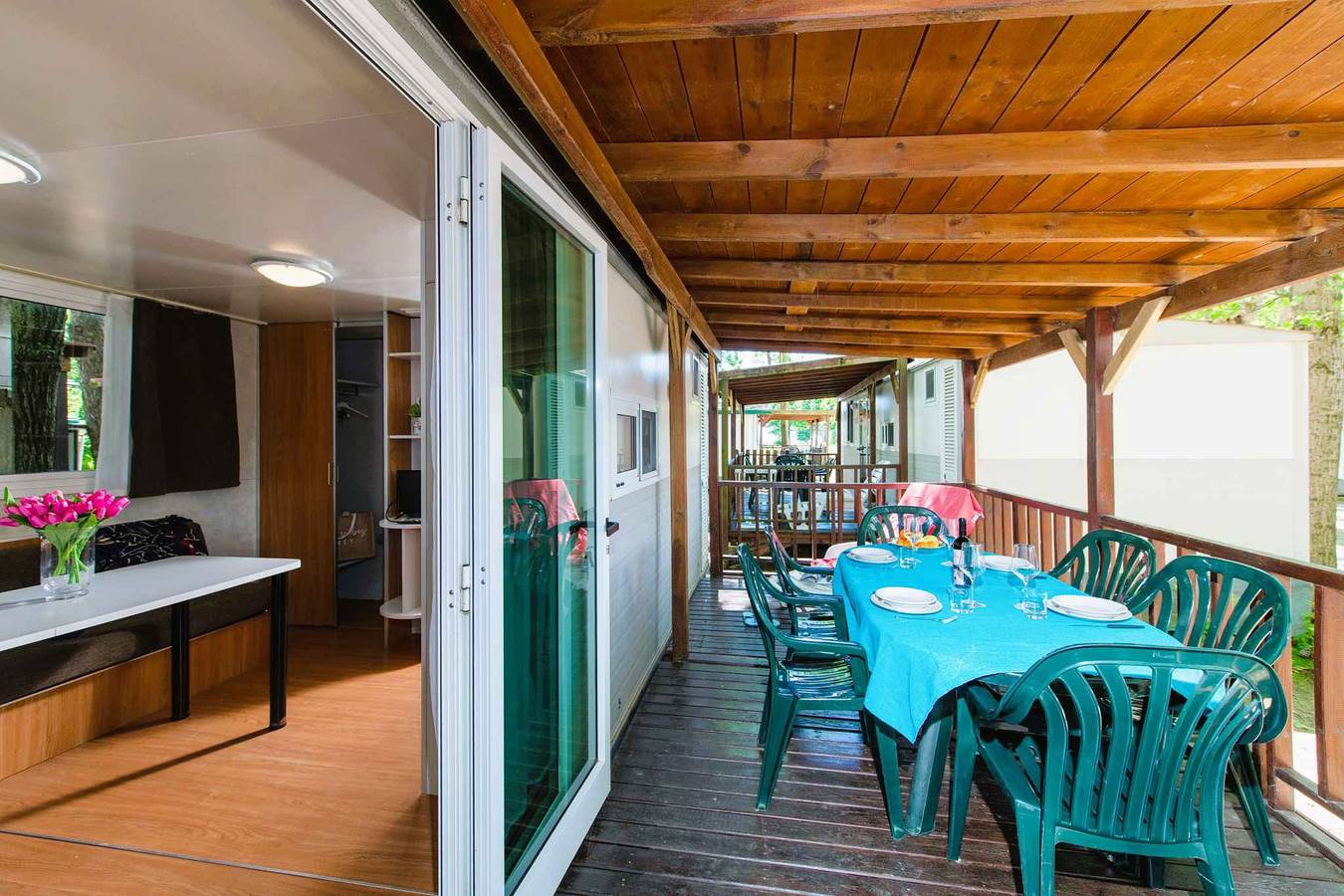 Mobilehome mit Klimaanlage  in Tuoro sul Trasimeno, Lago Trasimeno