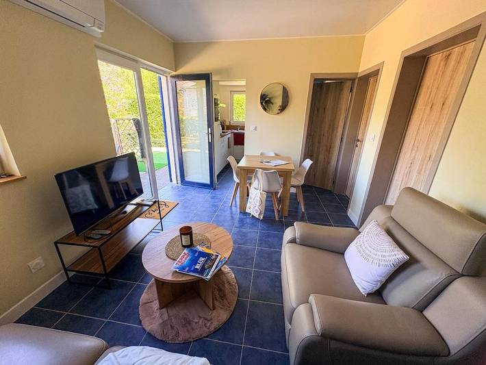 Maison de vacances pour 4 personnes, avec Terrasse et Jardin