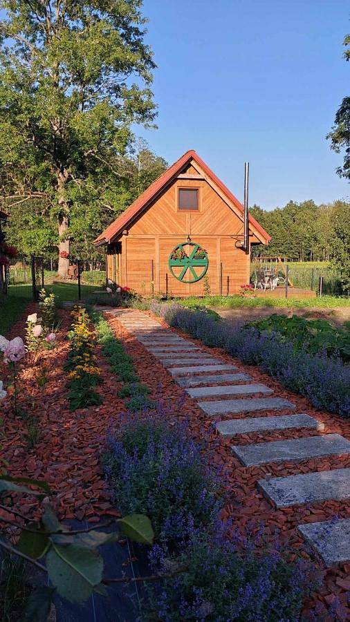 Domek letniskowy dla 5 osób, z ogród, zwierzęta dozwolone na Mazury