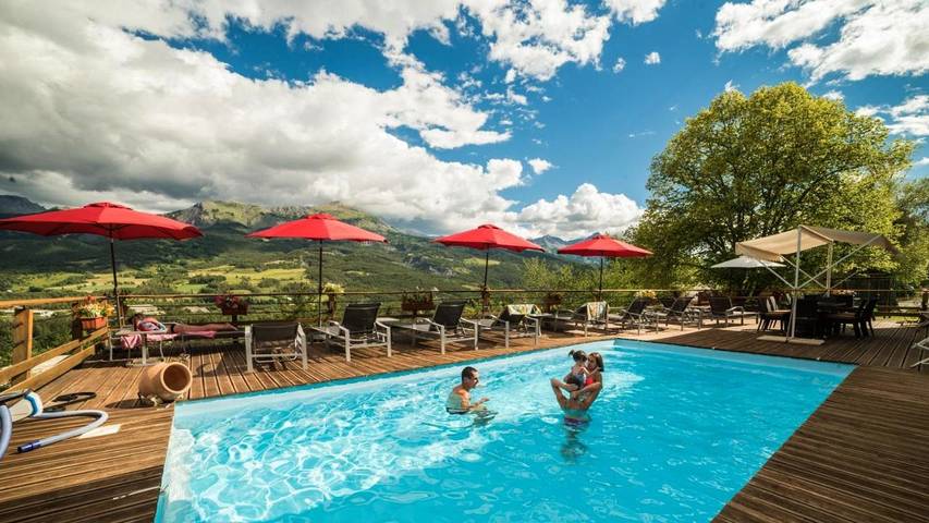 Maison d’hôte pour 2 personnes, avec Terrasse ainsi que Jardin et Sauna à Jausiers