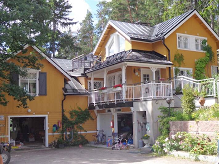 Dom wakacyjny dla 9 osób, z sauna i jacuzzi oraz ogród w Finlandia Południowa