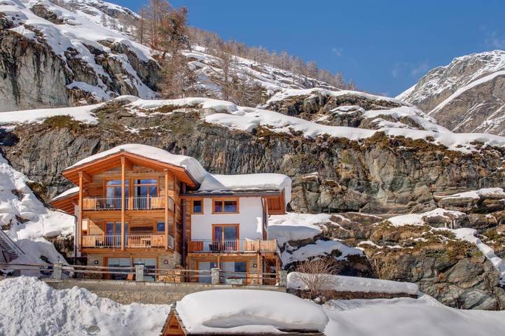 Baita per 2 persone, con Balcone e Terrazza nonché Panorama a Zermatt