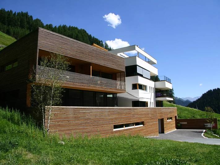 Ferienwohnung für 4 Personen, mit Balkon in Samnaun
