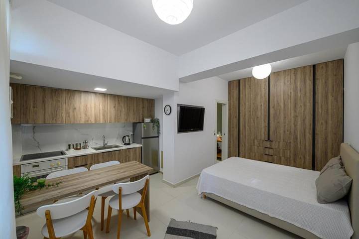 Appartement de vacances pour 3 personnes, avec jardin