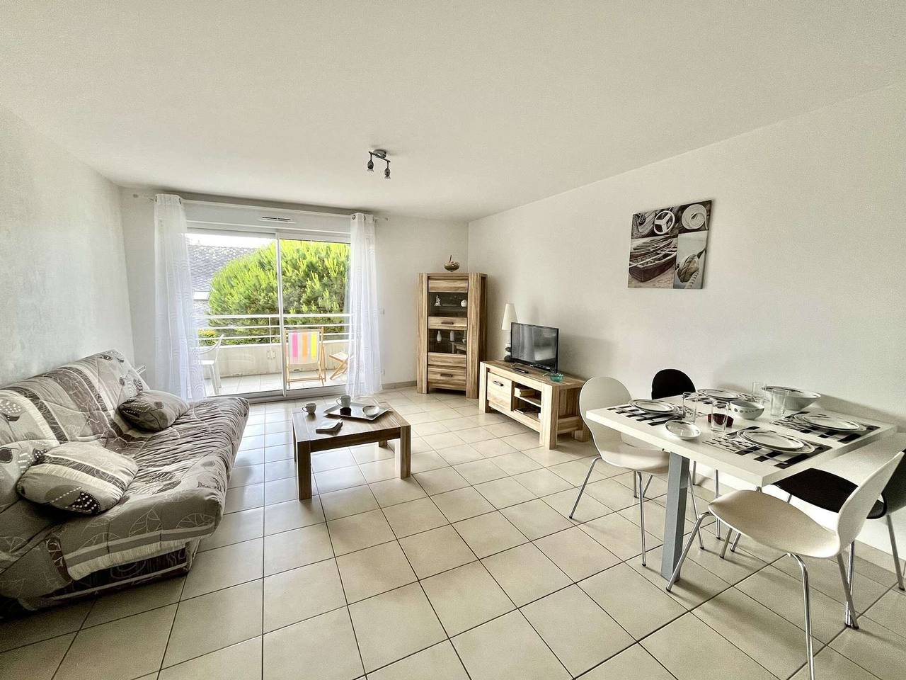 Appartement entier, Étel - Appart 2 pièces avec balcon et parking, proche plage in Étel, Côte des Mégalithes