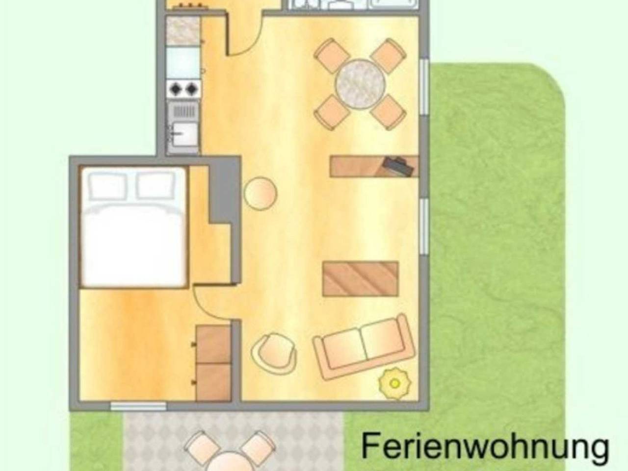 Ganze Ferienwohnung, Ferienwohnungen Peters - Ferienwohnung Peters Nr.2 in Sassnitz, Nationalpark Jasmund