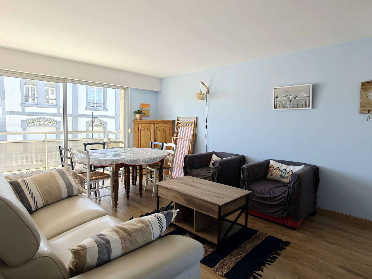 Appartement entier, Appartement 2 chambres, balcon vue mer - 6 pers. in Merlimont Plage, Merlimont