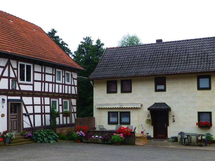 Ferienhaus für 6 Personen, mit Terrasse und Garten, kinderfreundlich in Hofbieber