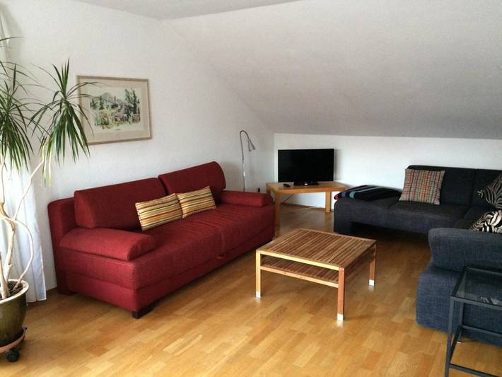 Ferienwohnung für 5 Personen, mit Balkon und Terrasse sowie Seeblick und Ausblick in Konstanz - 2