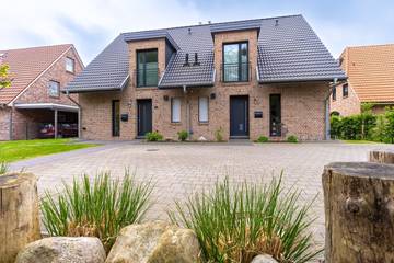 Ferienhaus für 4 Personen, mit Sauna und Terrasse sowie Garten auf Eiderstedt