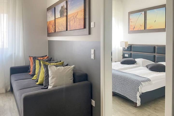 Ferienwohnung für 4 Personen, mit Terrasse und Sauna in Neuruppin - 2