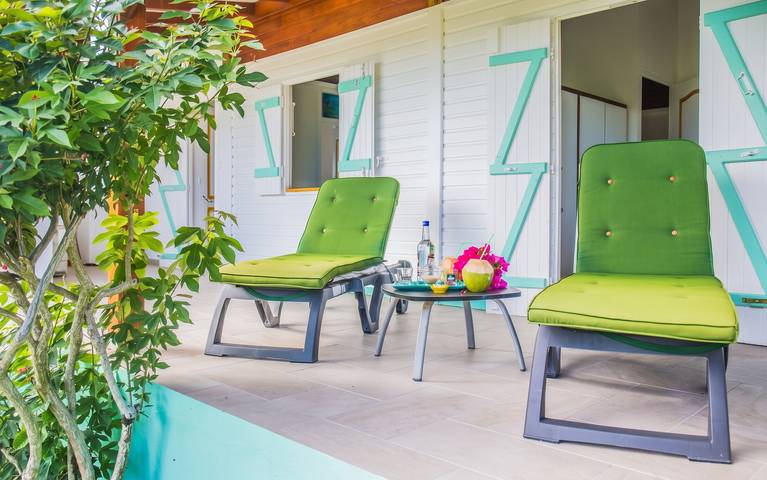 Maison de vacances pour 4 personnes, avec balcon/terrasse et terrasse - 1