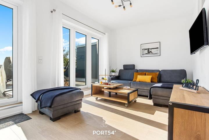 Ferienwohnung für 6 Personen, mit Balkon und Sauna sowie Ausblick in Schlei - 2