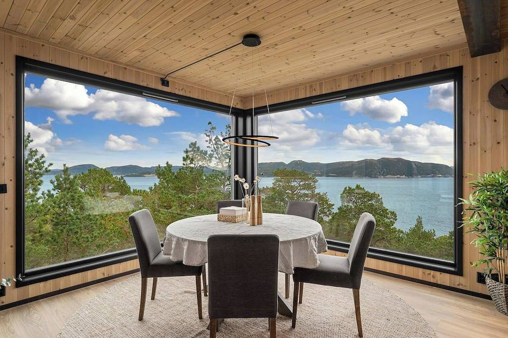 Hütte mit Panoramablick über den Trondheimsfjord in Agdenes