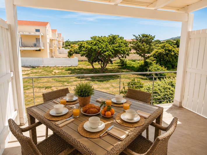 Apartamento para 4 personas, con Balcón en Isola Rossa