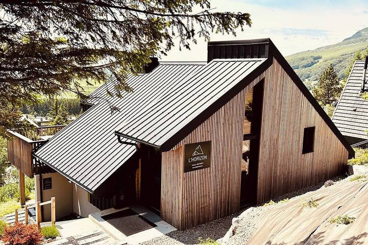 Chalet pour 8 personnes, avec balcon