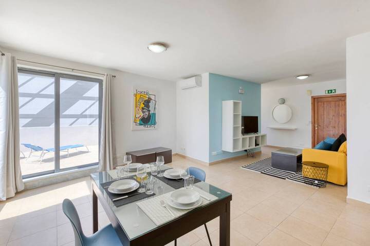 Appartement de vacances pour 2 personnes, avec Balcon et Terrasse à San Giljan