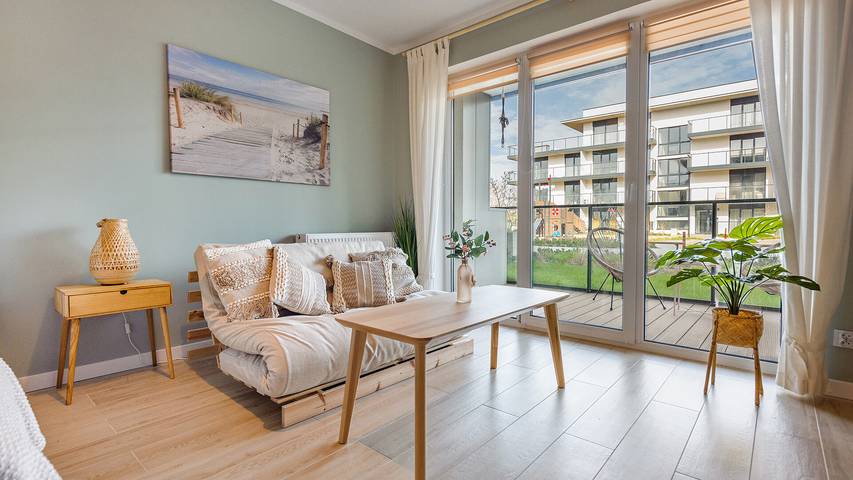 Ferienwohnung für 3 Personen, mit Whirlpool und Sauna sowie Garten - 1