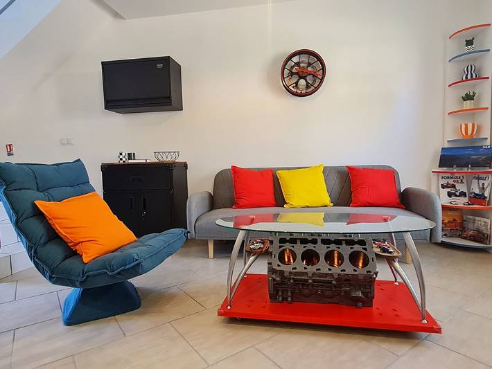 Gîte pour 4 personnes, avec Terrasse et Jardin