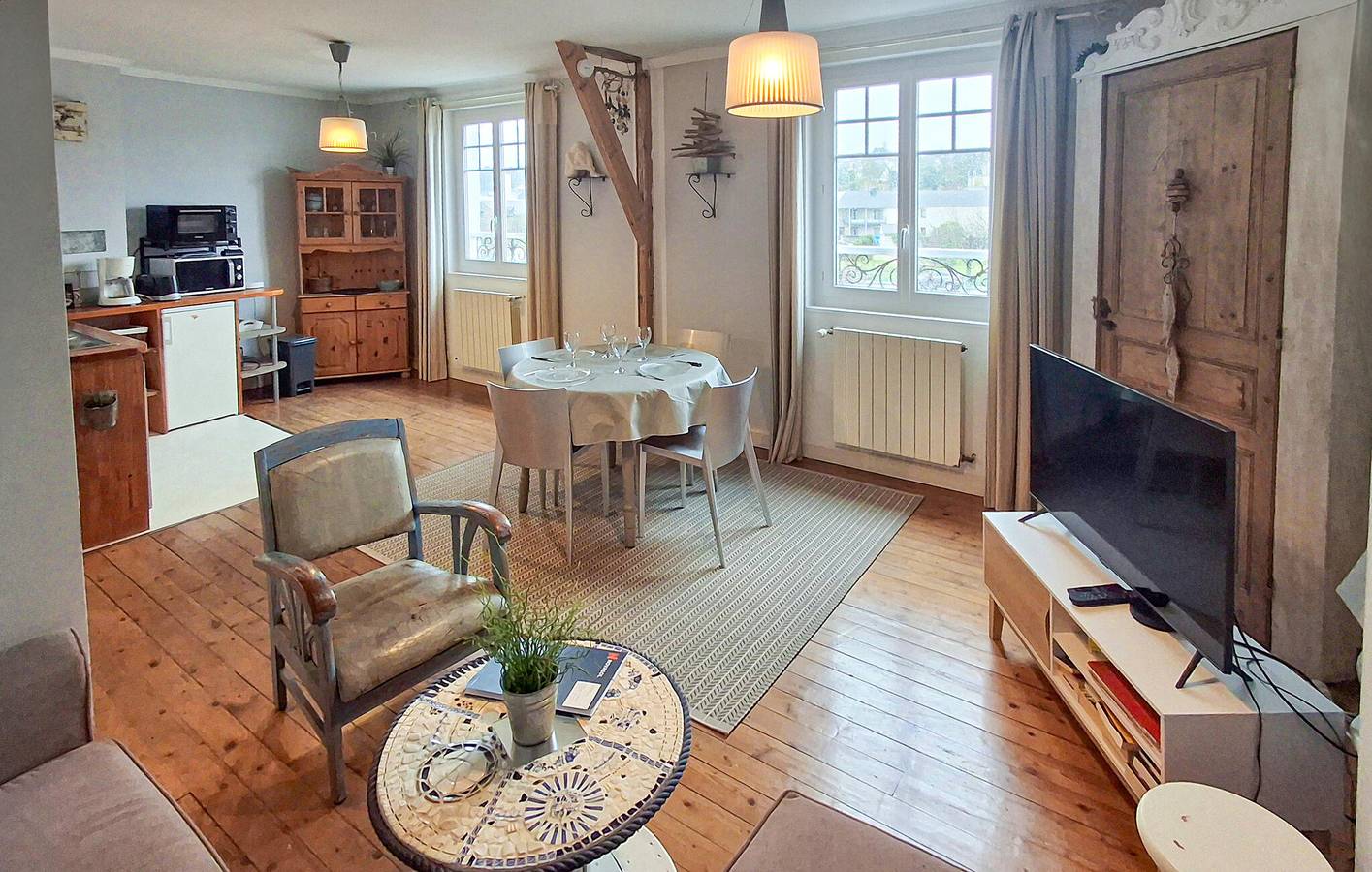 Apartamento vacacional entero, Acogedor apartamento junto a la playa con WiFi y TV in Binic, Côte de Goëlo