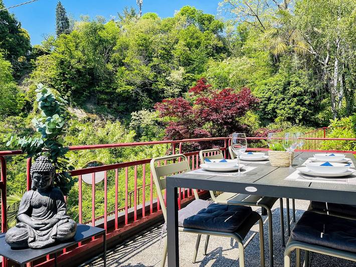Ferienwohnung für 5 Personen, mit Ausblick und Balkon sowie Pool in Lago Maggiore (Piemont) - 3