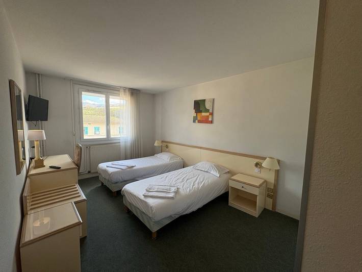 Chambre pour 2 personnes, avec jardin