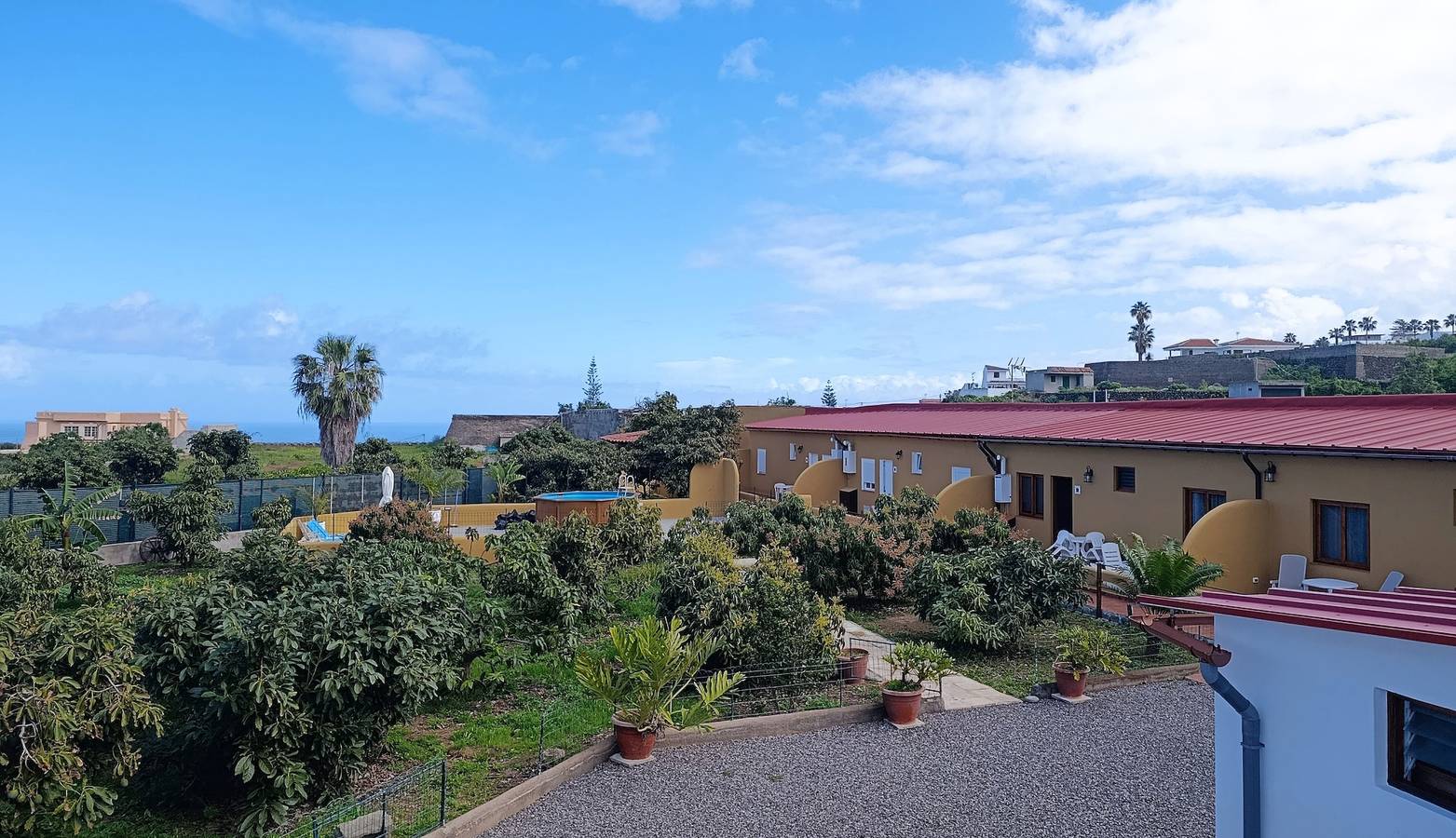 Ferienhaus „Casas Quemahierro“ mit Ausblick, Wlan, Pool und Garten in La Mancha, Icod de los Vinos
