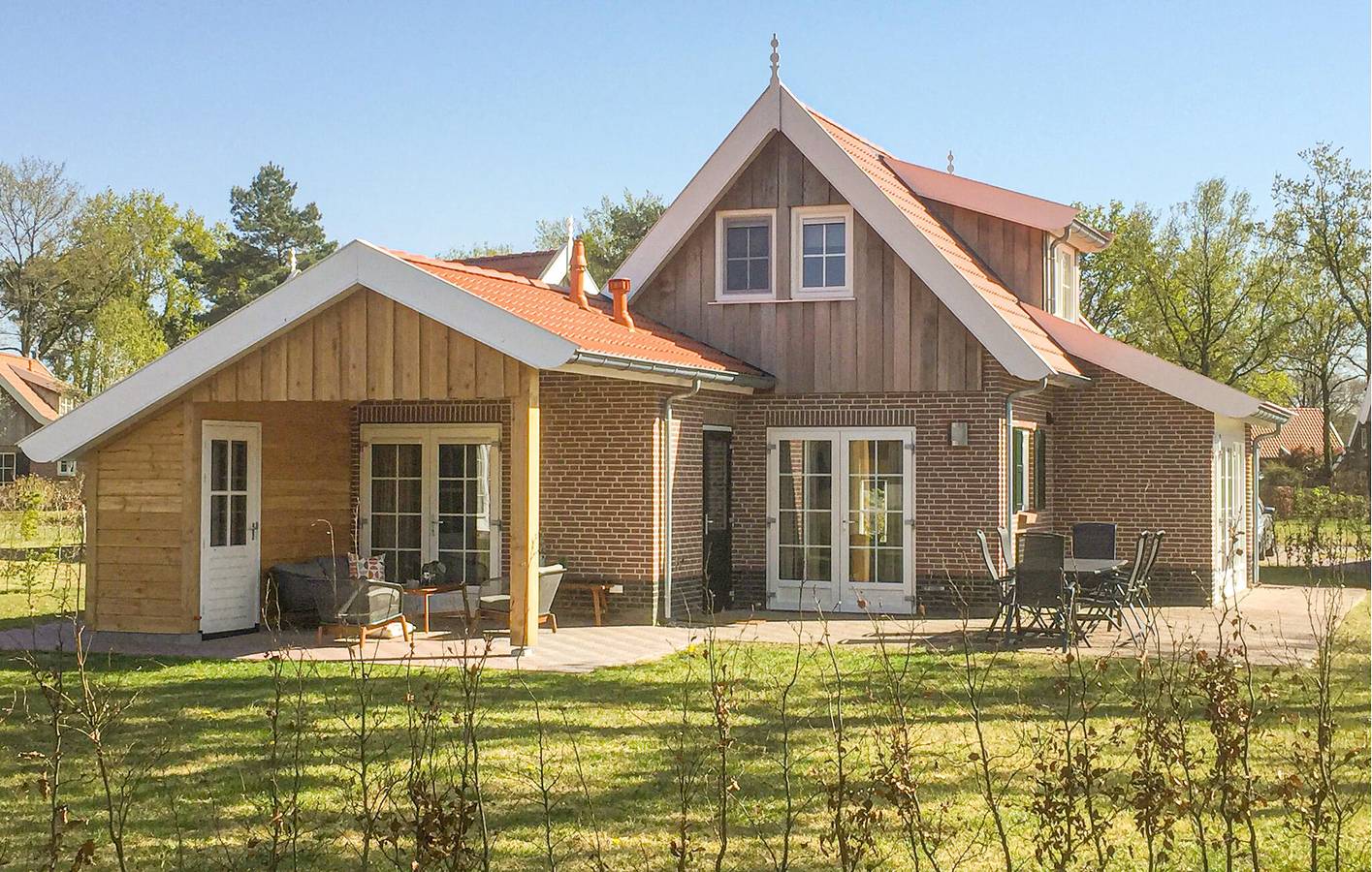 Vakantiehuis voor 6 personen met terras in Twente