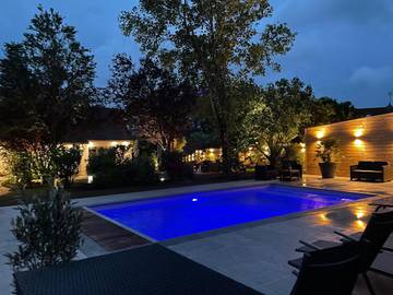 Chambre d’hôte pour 6 personnes, avec piscine et jardin à Samer