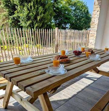 Gîte pour 8 personnes, avec terrasse dans Casino de Pornic