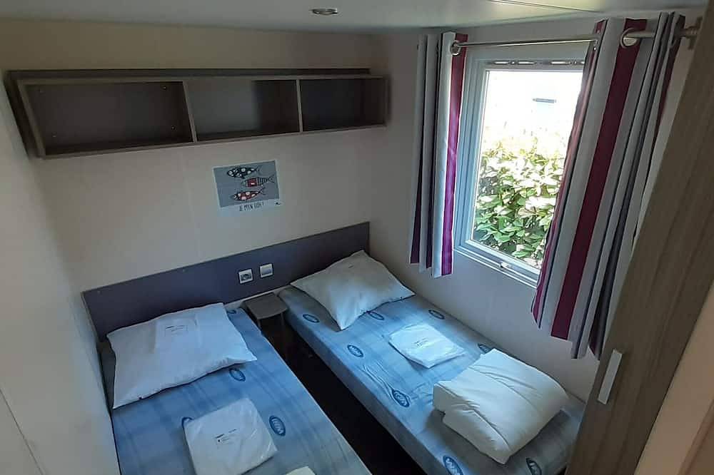 Mobile home climatisé 3 chambres à 5minutes de la plage in Carnac, Côte des Mégalithes