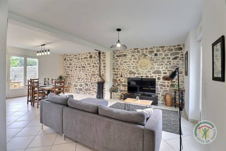 Gîte pour 6 personnes, avec jardin à Mont-Dol - 4