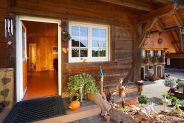 Ferienwohnung für 5 Personen, mit Ausblick und Garten im Schwarzwald