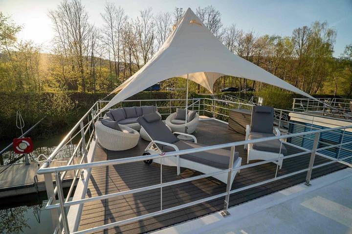 Ferienhaus für 4 Personen, mit Terrasse und Seeblick sowie Ausblick im Weserbergland - 4