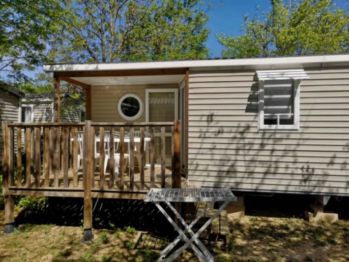 Mobil home pour 4 personnes, avec bassin pour enfant à Collias - 3