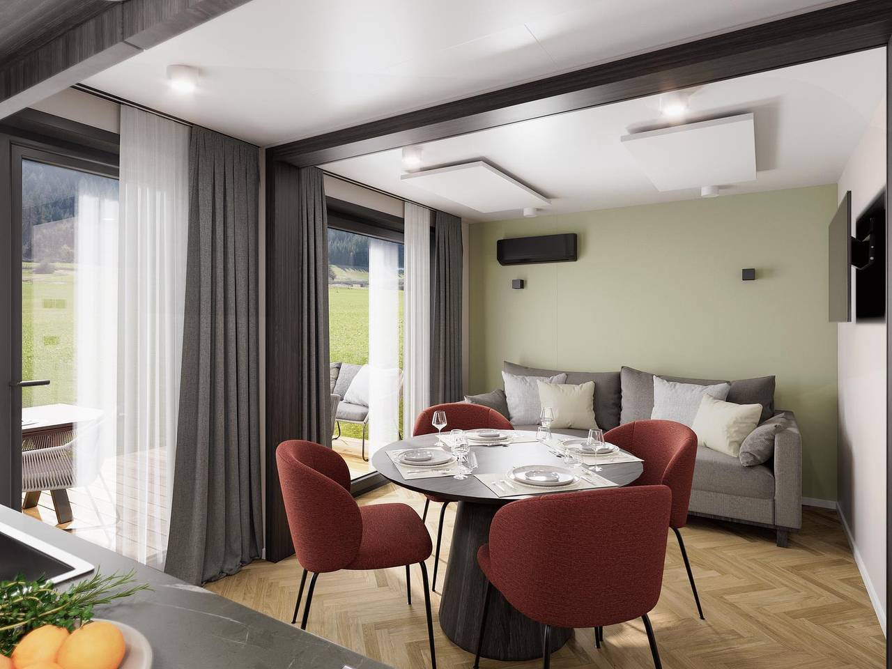 Austriaparks Camping Arlberg — Stanzertal Cabin | 4 people in Pettneu, Pettneu am Arlberg