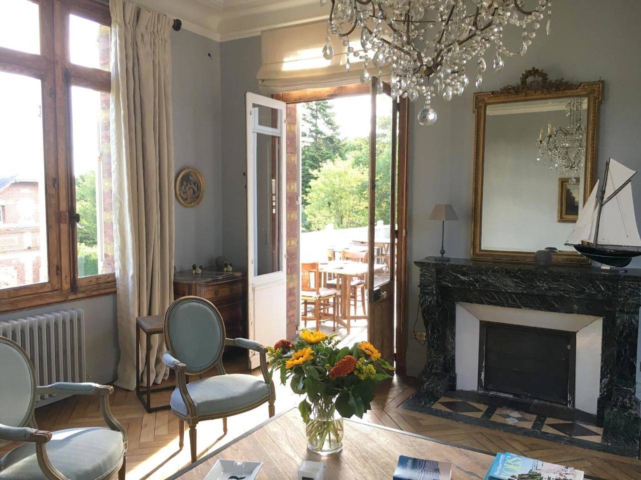 Quadruple Room with Sea View in Villers-sur-Mer, Région de Lisieux