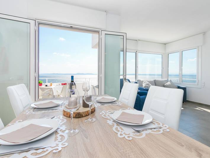 Ferienhaus für 6 Personen, mit Ausblick und Balkon sowie Garten in Roses - 3