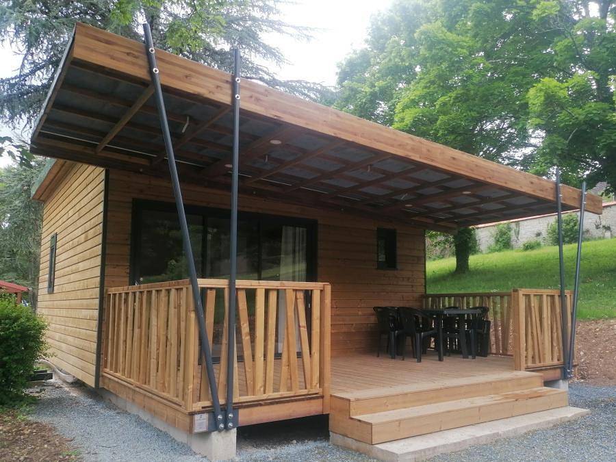 Camping L'Oasis du Berry - Chalet 5 personen - Prestige in Saint-Gaultier, Le Blanc und Umgebung