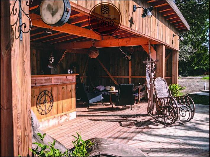 Location de vacances pour 15 personnes, avec jardin ainsi que jacuzzi et piscine, adapté aux familles à Peyrehorade - 4