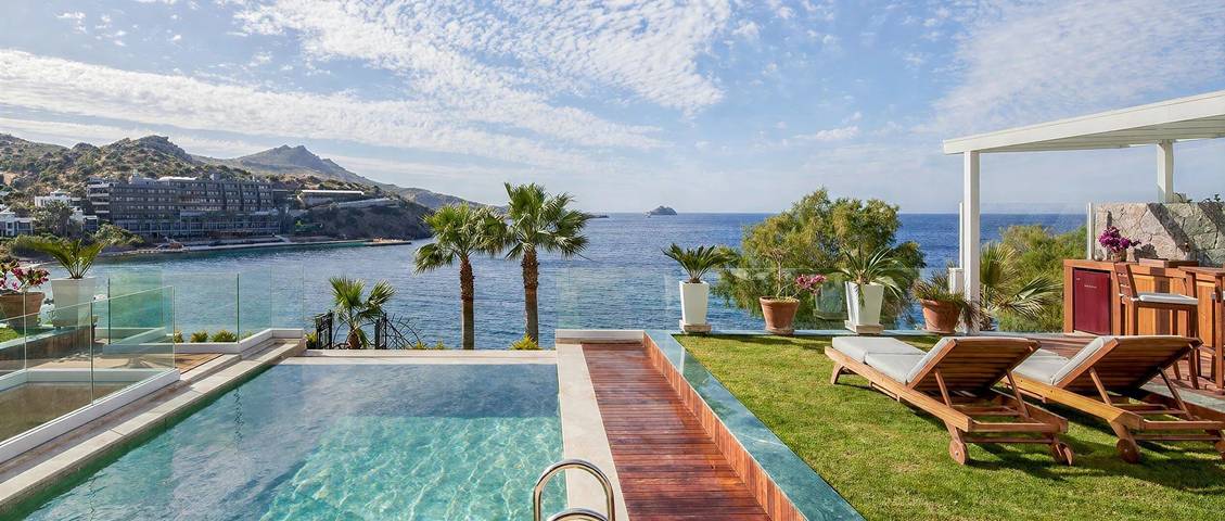 Tilki Bay in Bodrum, Egeo Turco
