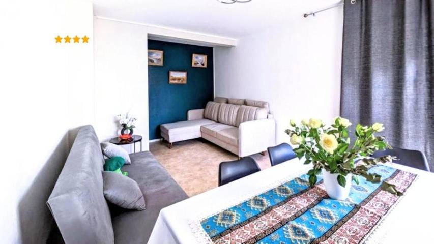 Apartamento de vacaciones para 7 personas, con jardín y vistas - 1