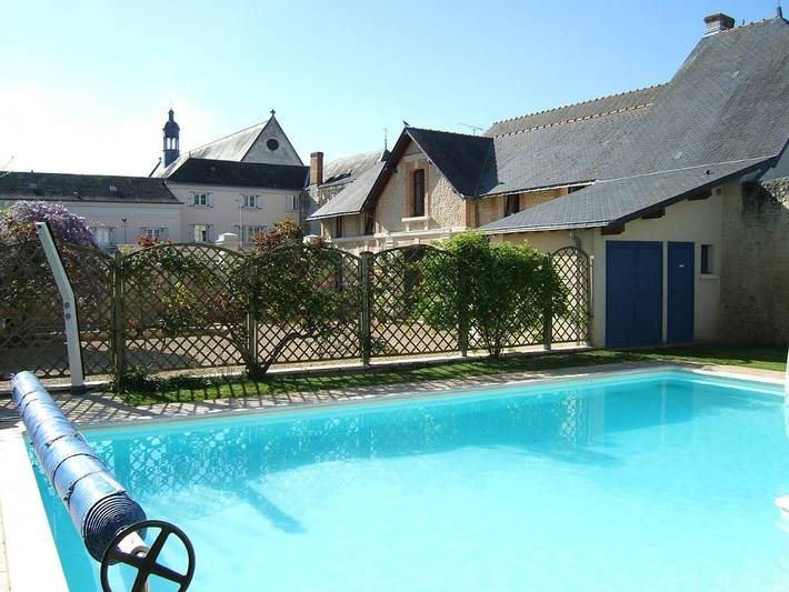 Maison d’hôte pour 4 personnes, avec vue ainsi que piscine et jardin à Montreuil-Bellay - 3