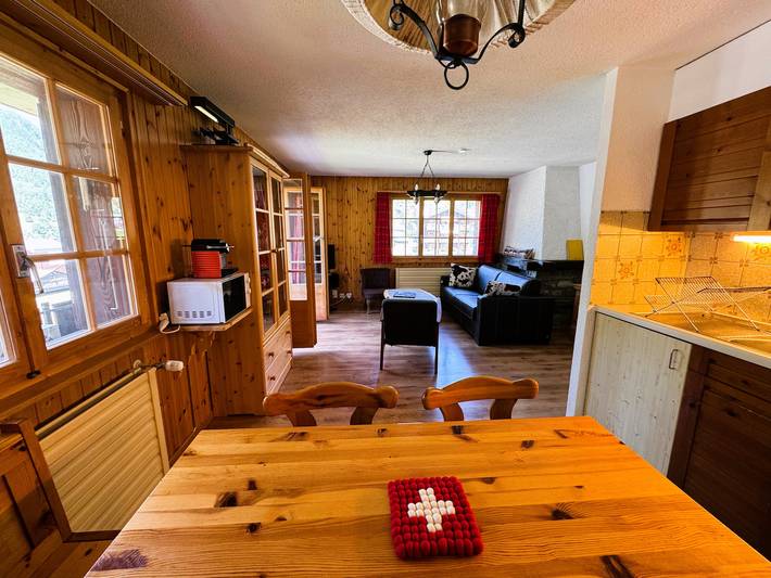 Gîte pour 6 personnes, avec balcon à Evolène - 3