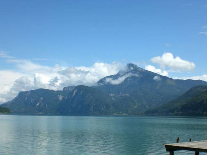 Ferienwohnung für 2 Personen, mit Seeblick und Garten am Mondsee - 3